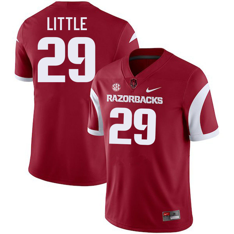 Cam Little Arkansas Jersey,Arkansas Razorbacks #29 Cam Little Jersey Youth College-Retro Cardinal